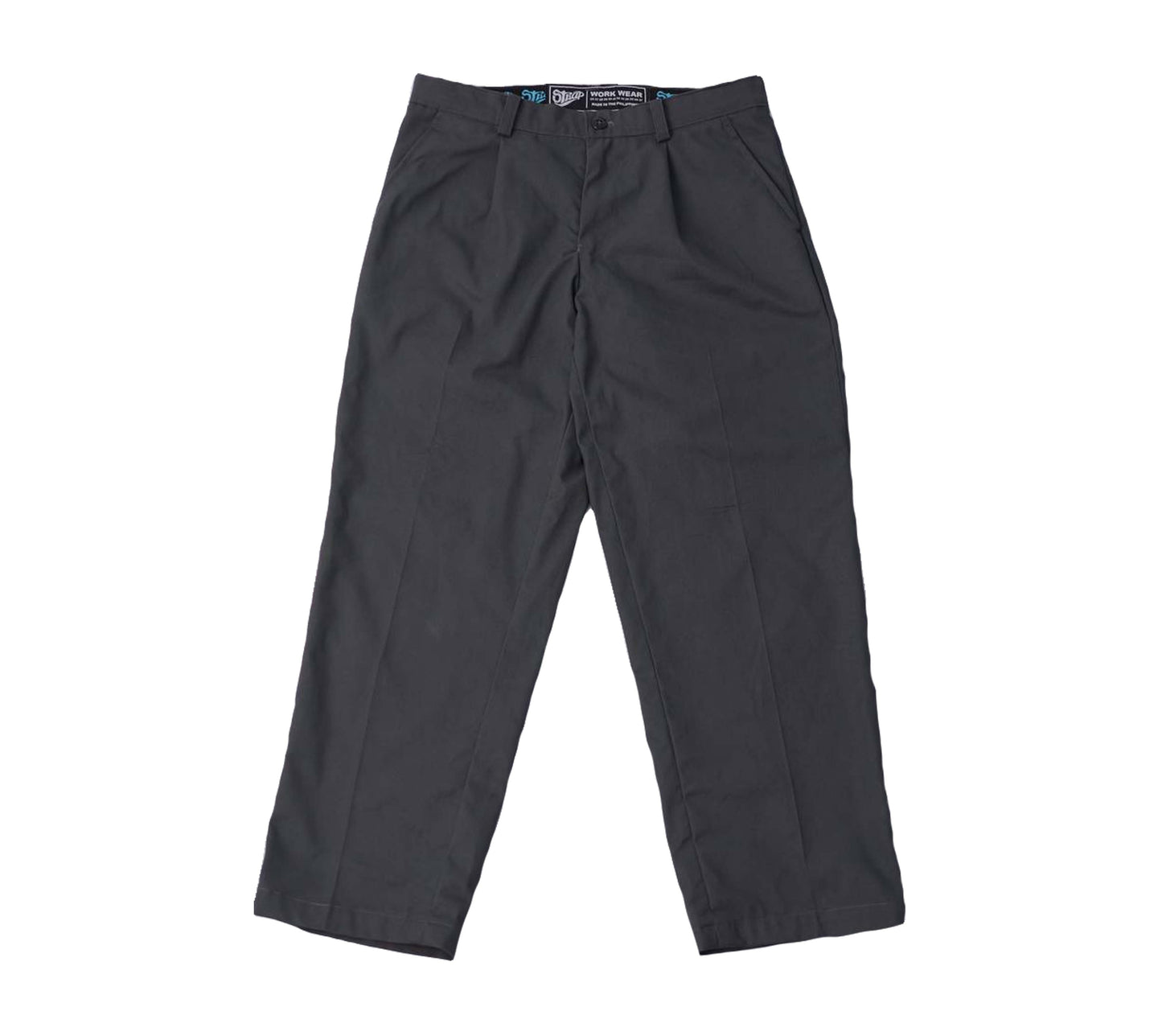 STRAP WORK PANT MIDNIGHT GREY