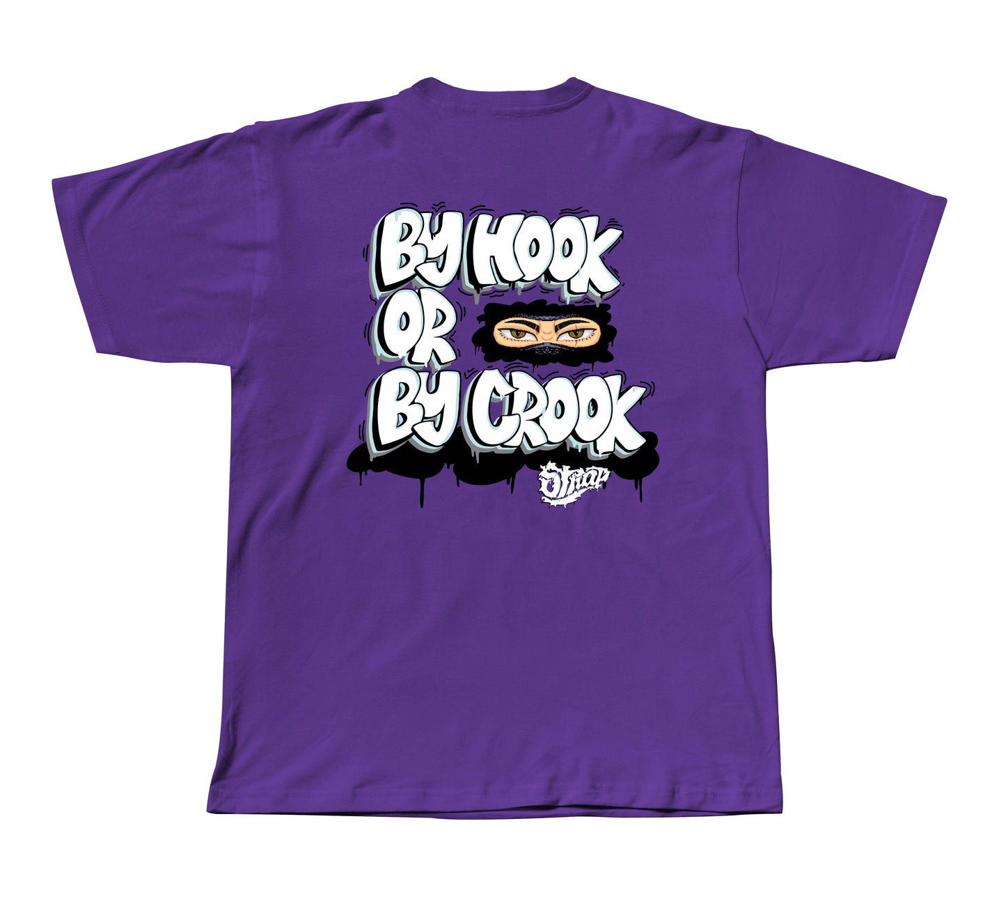 STRAP CROOK TEE PURPLE