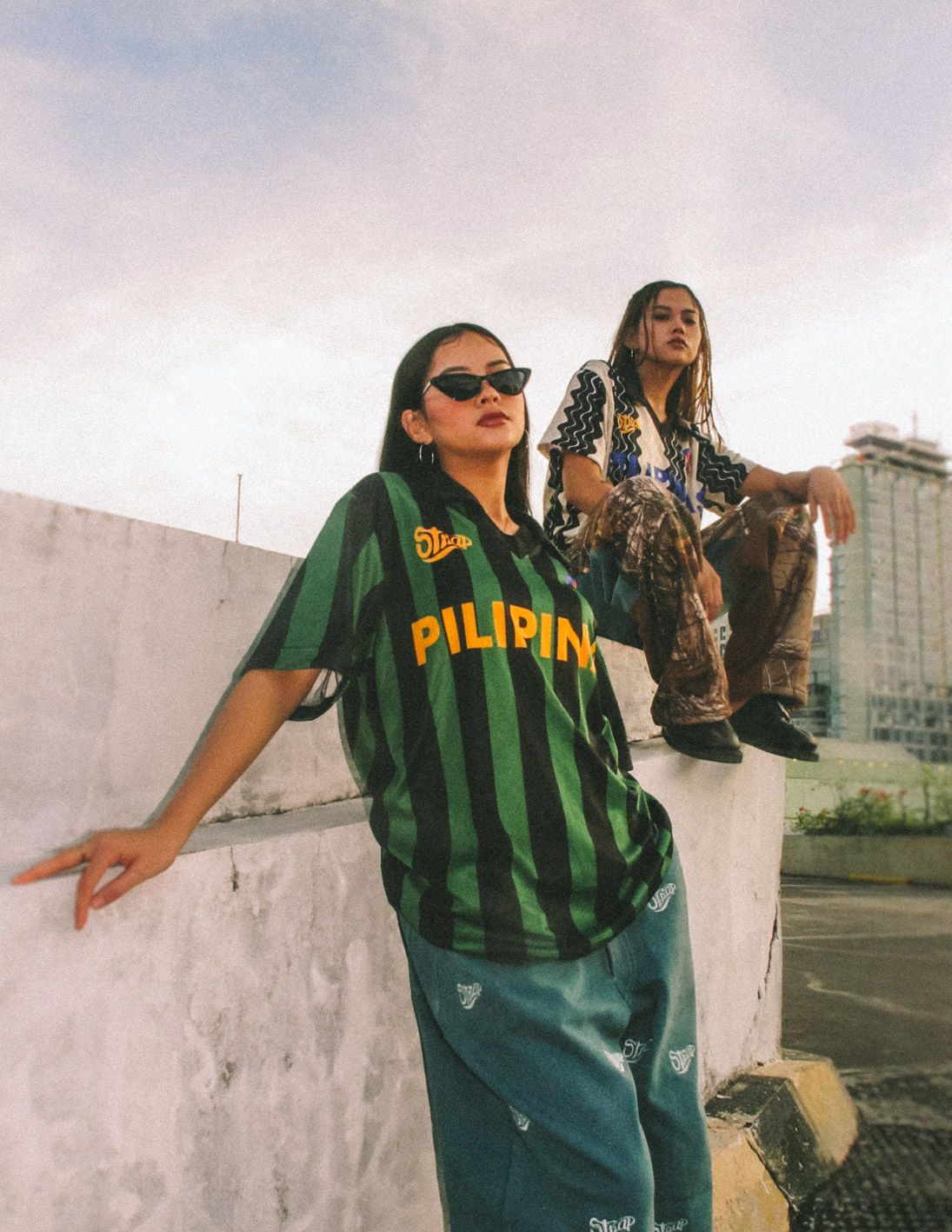 STRAP PILIPINAS JERSEY GREEN STRIPE