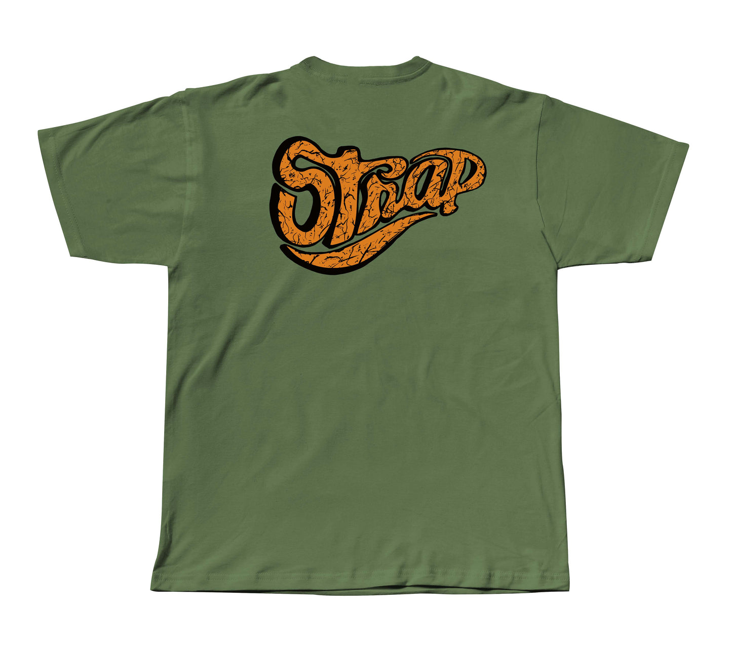 STRAP BASALT TEE LOGO MOSS GREEN