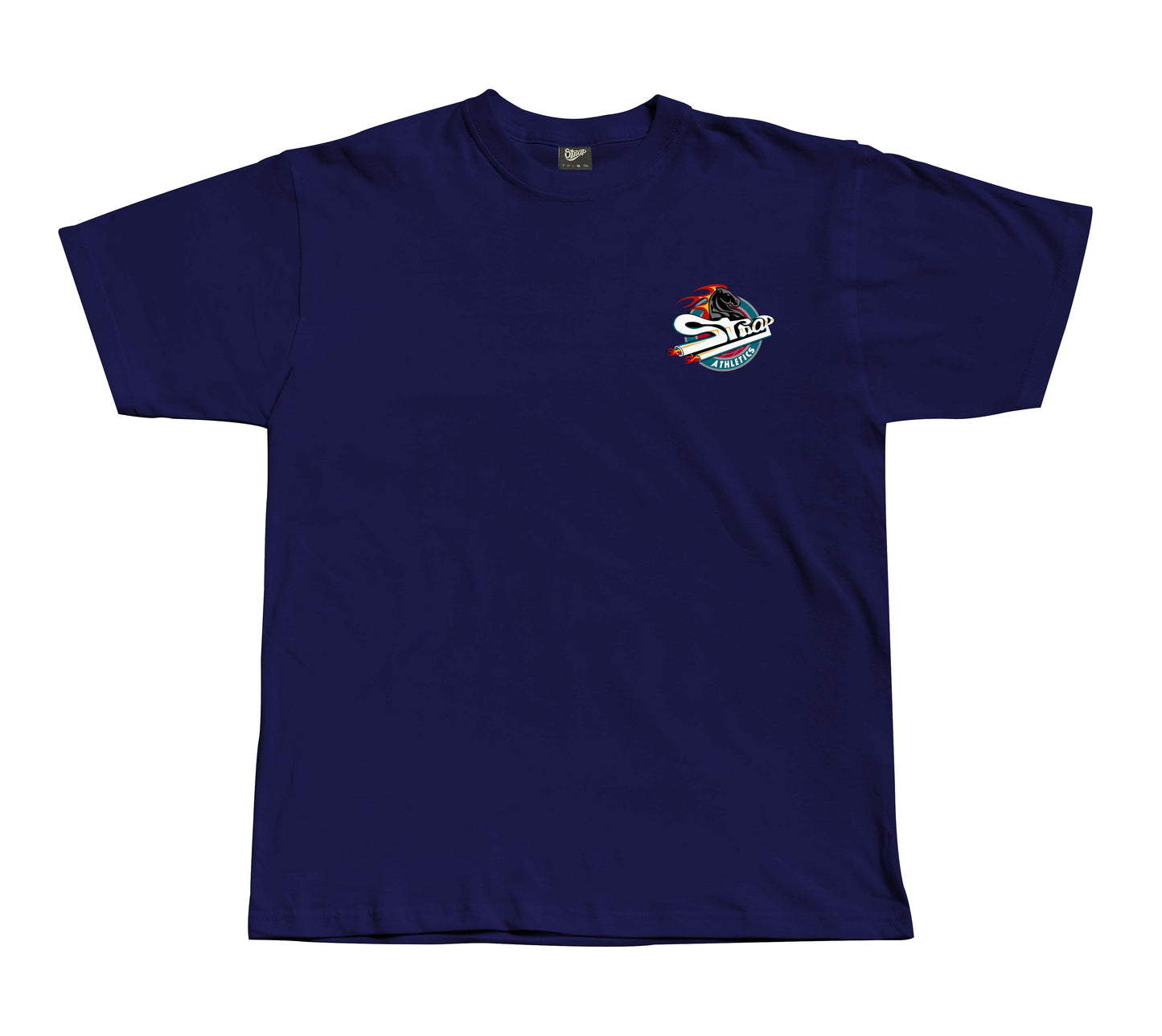 STRAP ZEKE TEE NAVY BLUE