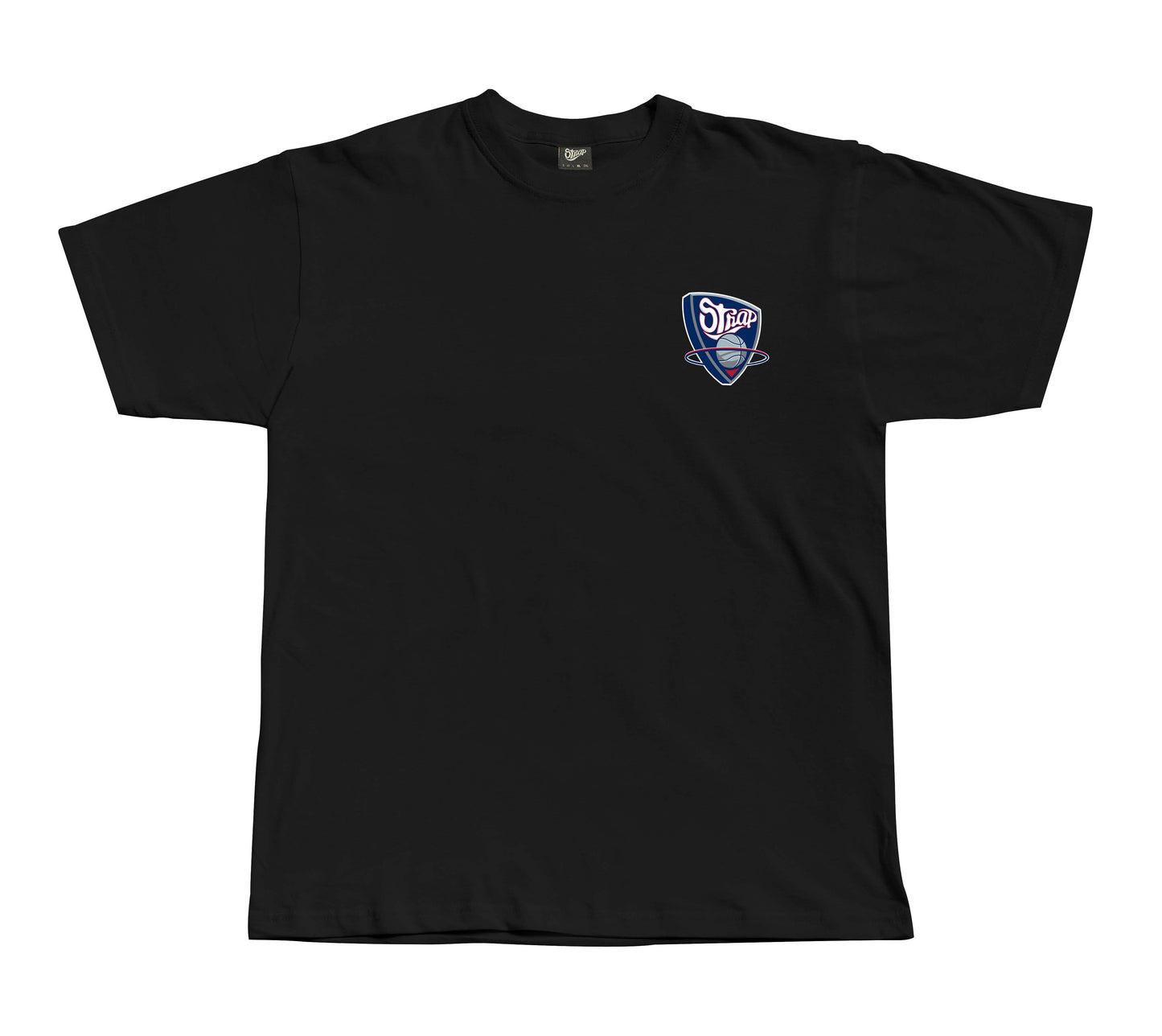 STRAP JERSEY TEE BLACK