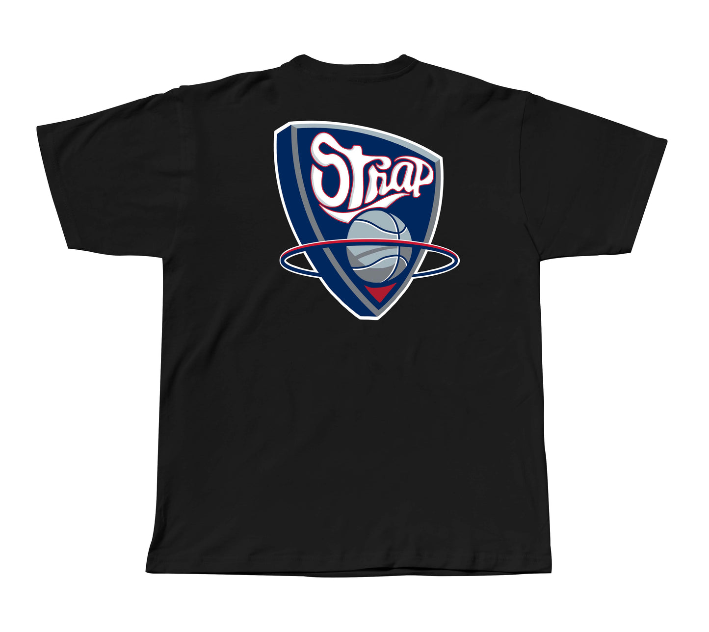 STRAP JERSEY TEE BLACK