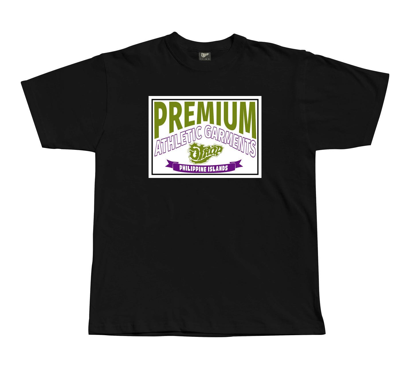 STRAP PREMIUM ATHLETICS TEE BLACK