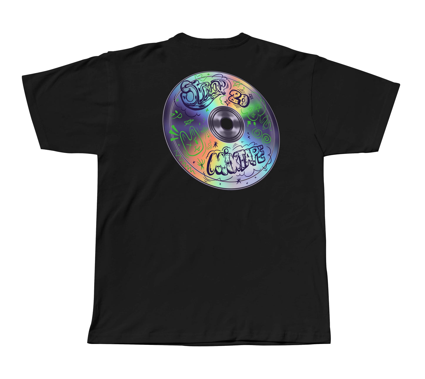 STRAP VCD TEE BLACK