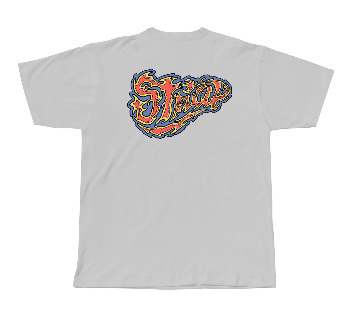 STRAP FLUX TEE LOGO WHITE