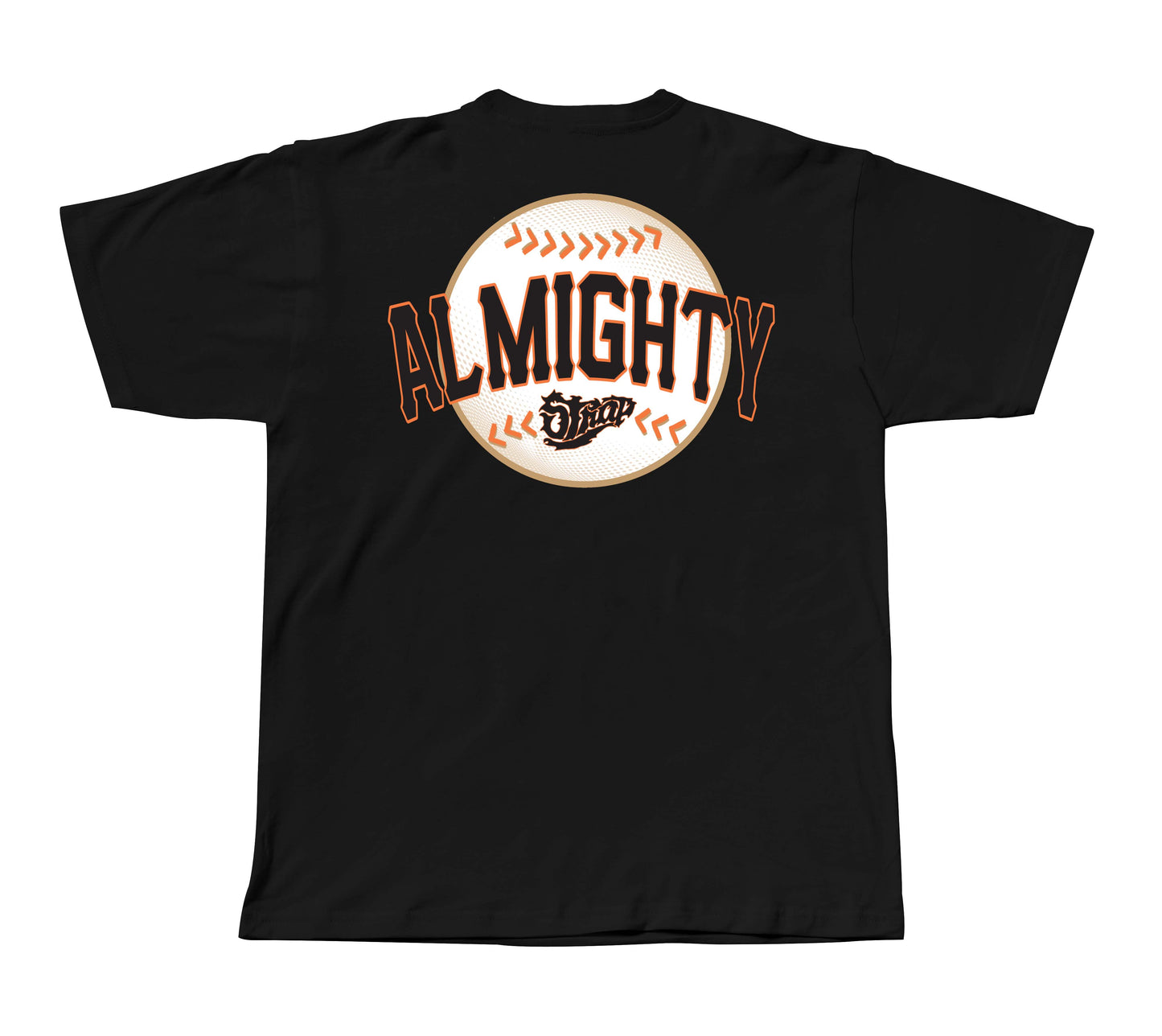 STRAP ALMIGHTY TEE BLACK