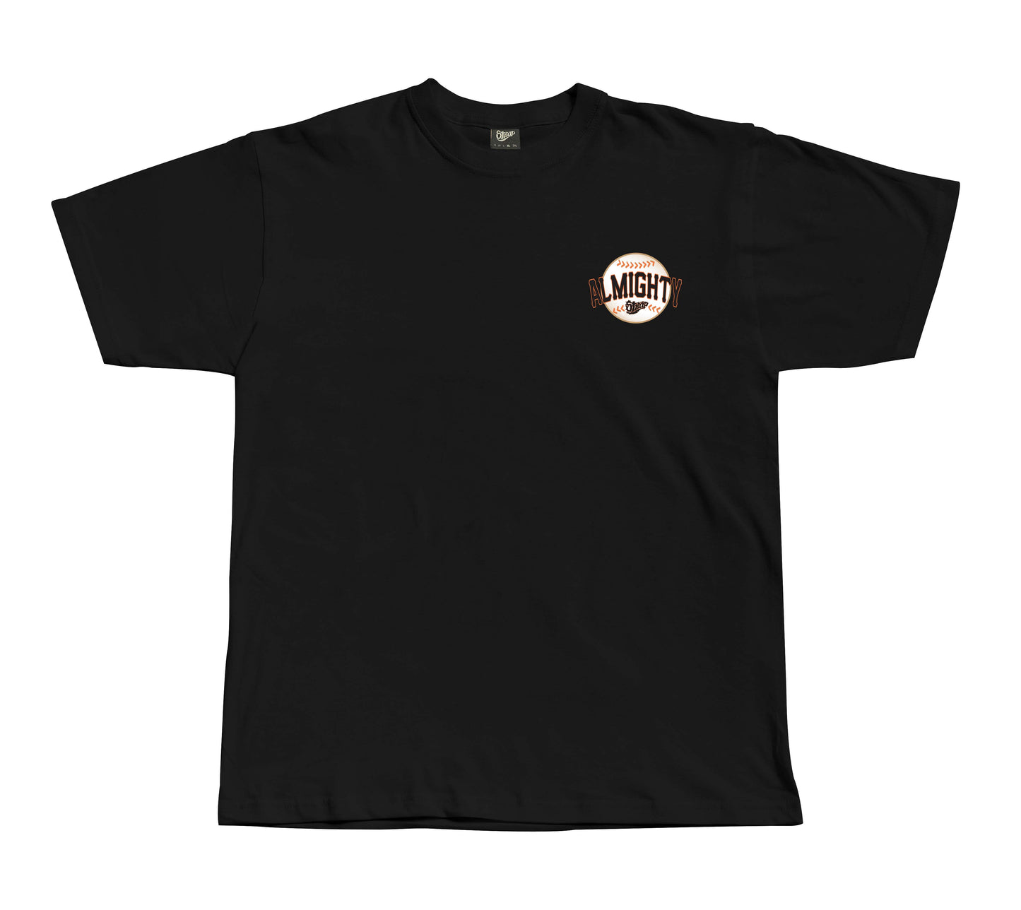 STRAP ALMIGHTY TEE BLACK