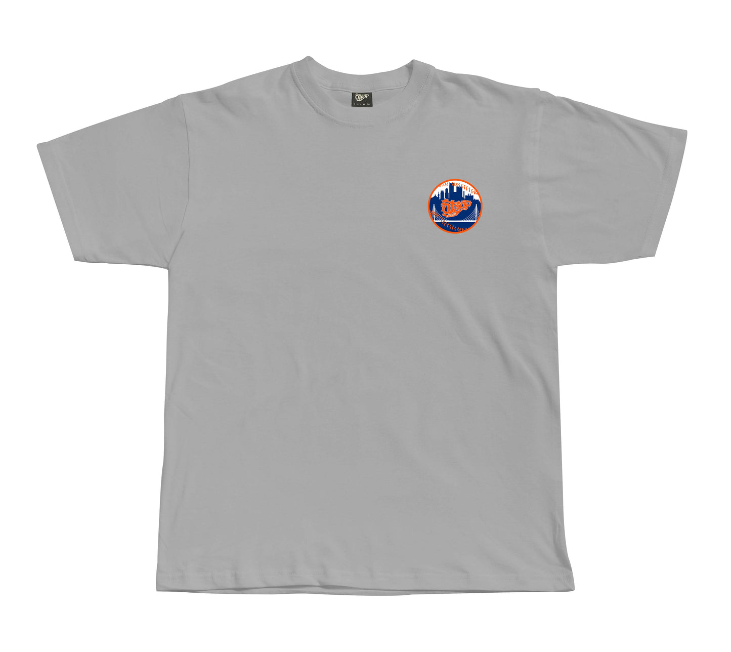 STRAP CITY BALL TEE GREY