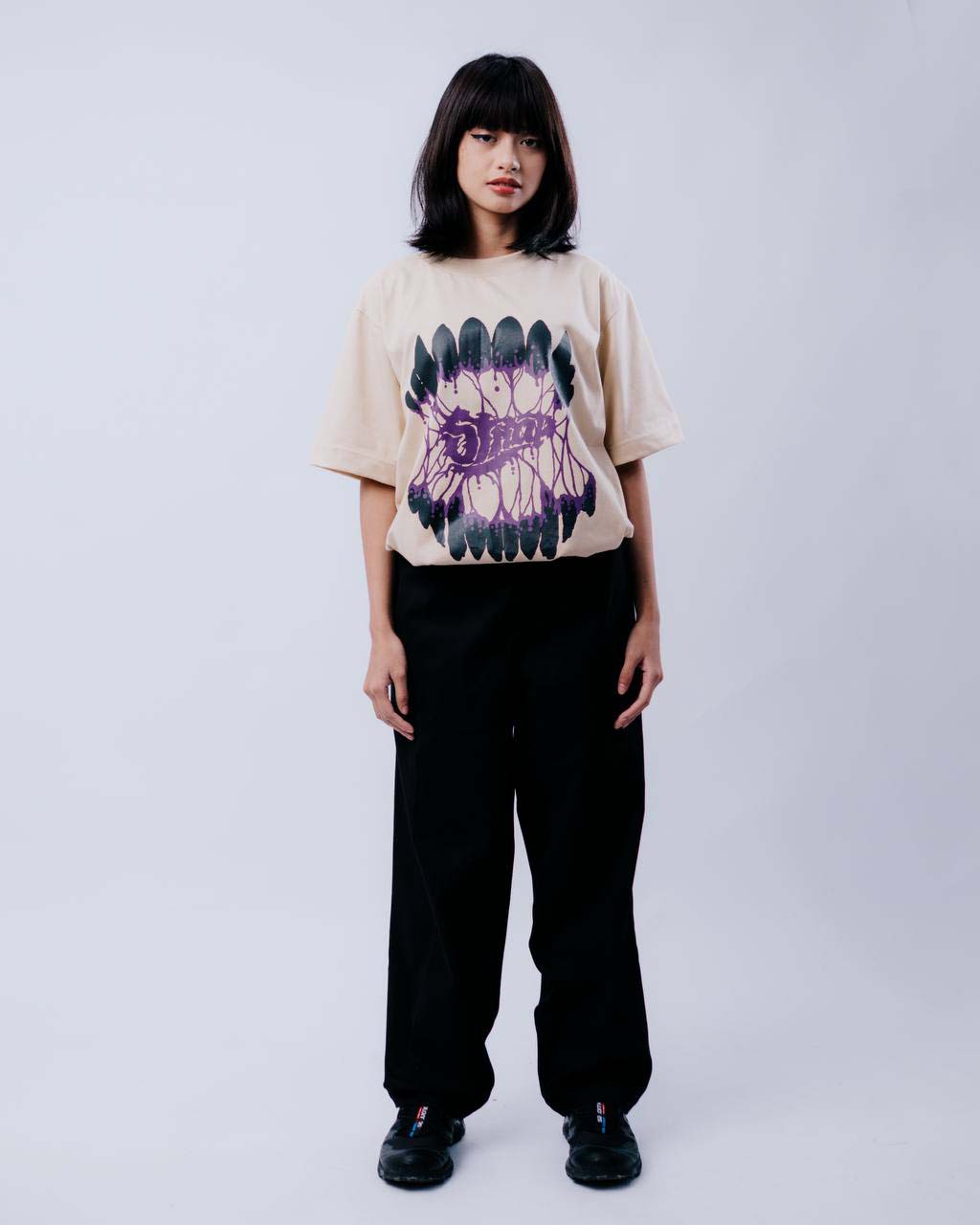 STRAP WORK PANT JET BLACK