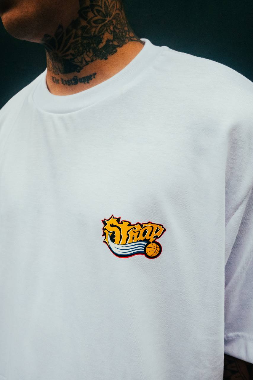 STRAP PHILLY TEE WHITE