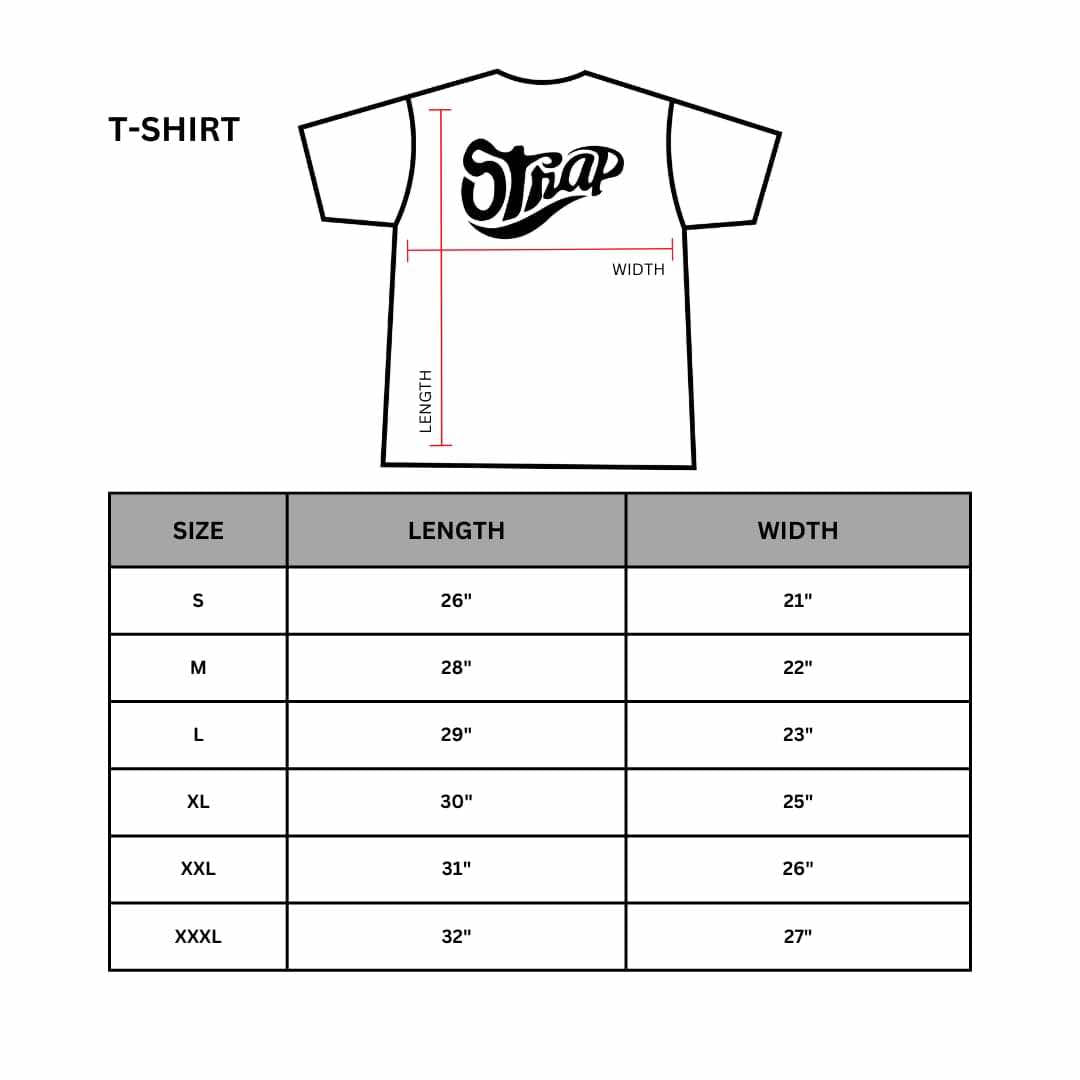 STRAP CLUTCH DANCE LOGO TEE WHITE