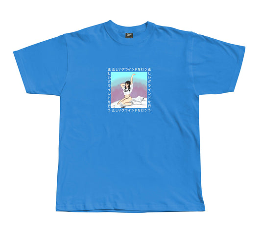 STRAP LADY L TEE SKYBLUE