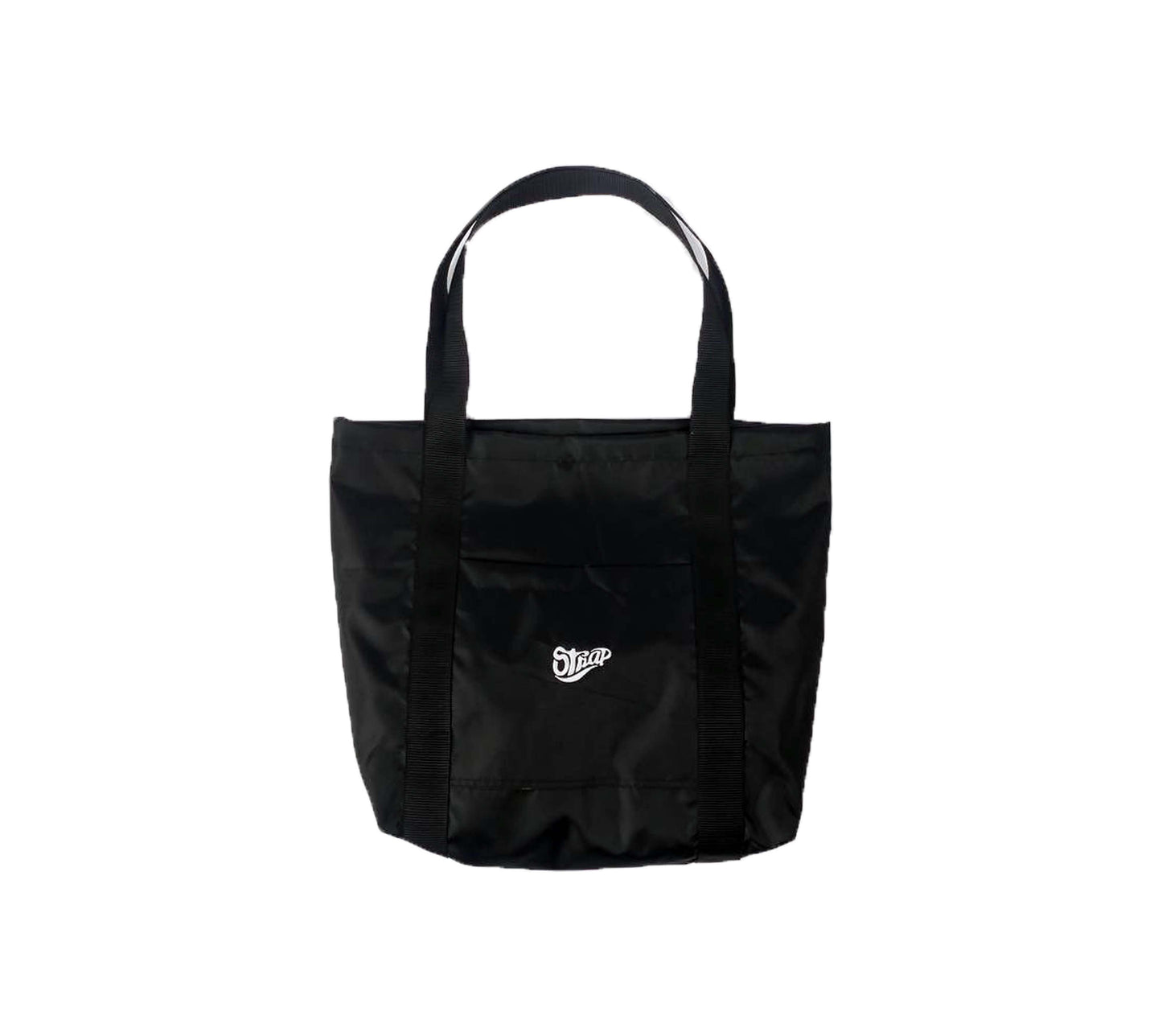 STRAP BASIC LOGO BAG BLACK