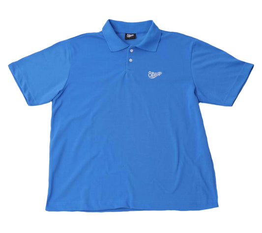 STRAP BASIC POLO SHIRT AQUA BLUE