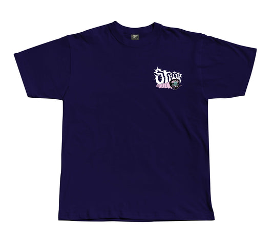 STRAP BUDDHA SPIKE LOGO TEE NAVY BLUE