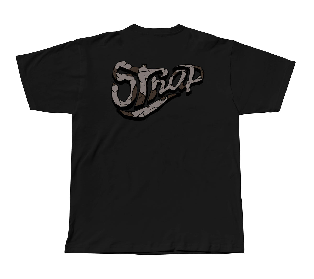 STRAP CAMO LOGO TEE BLACK