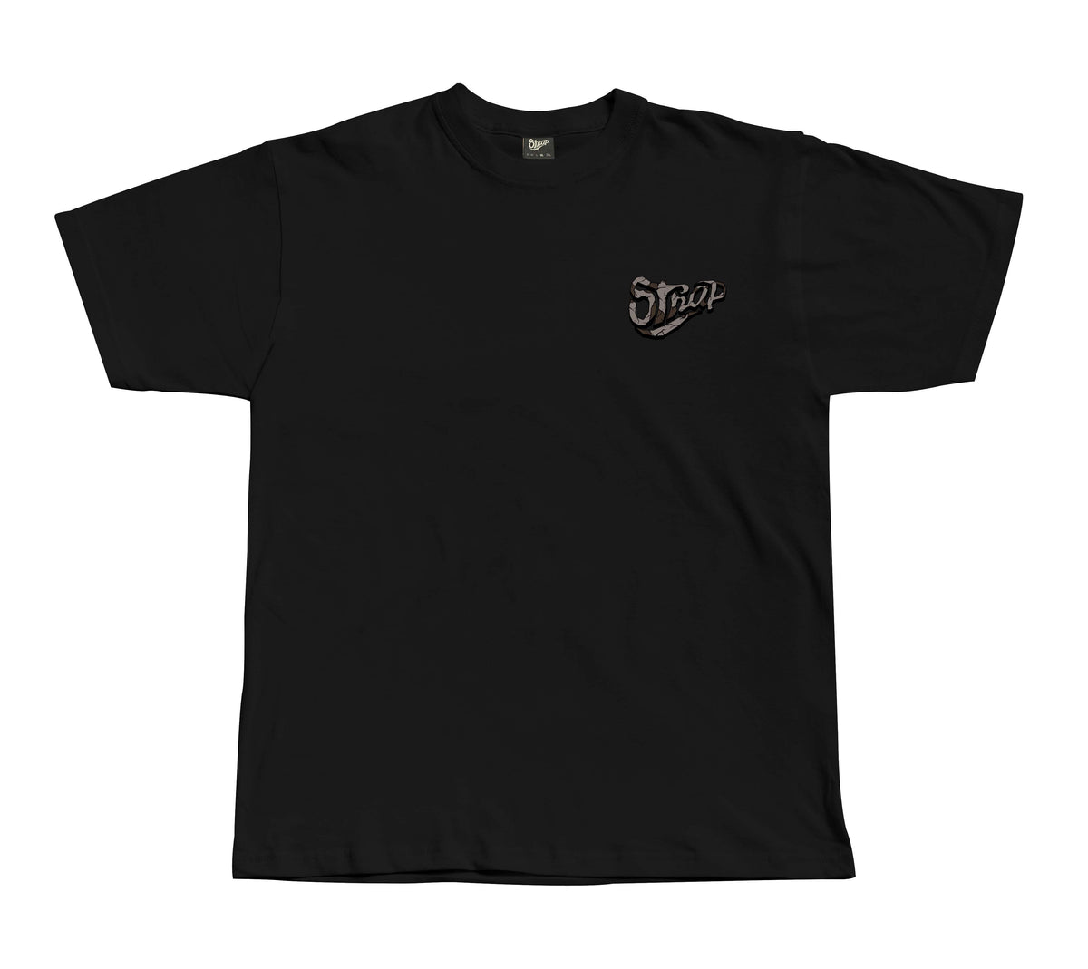 STRAP CAMO LOGO TEE BLACK
