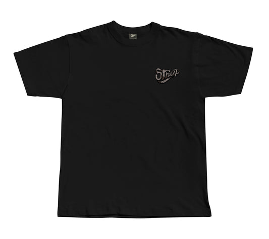 STRAP CAMO LOGO TEE BLACK