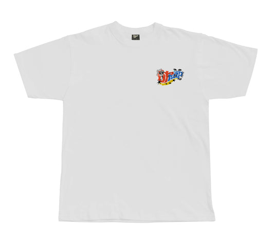 STRAP CUT-OUT TEE WHITE