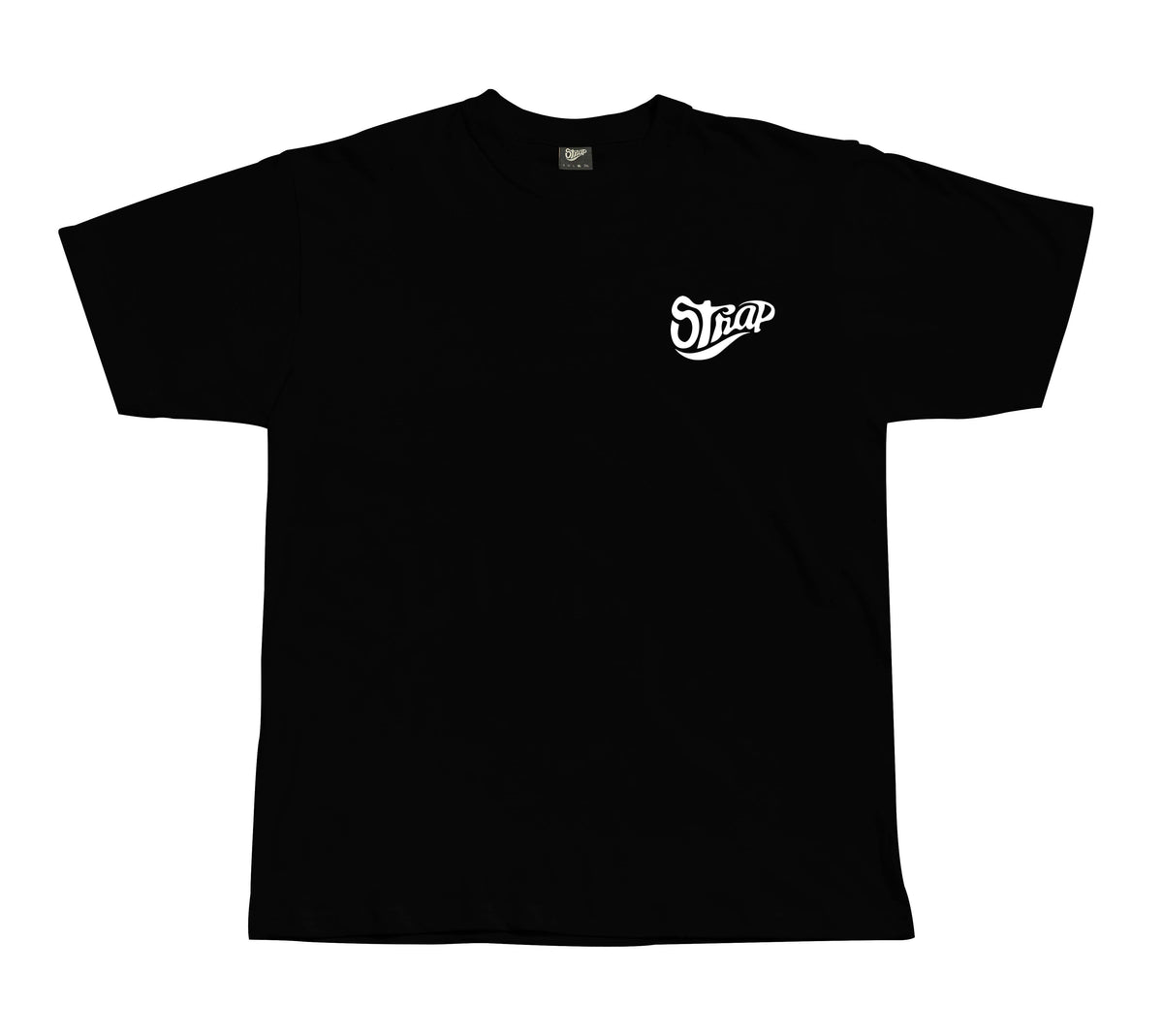 STRAP HARD KNOCKS TEE BLACK