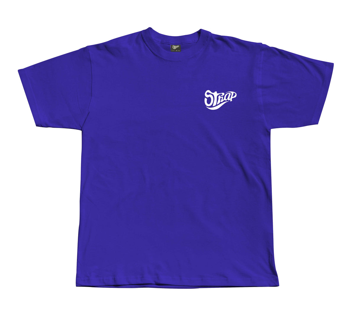 STRAP HARD KNOCKS TEE BLUE
