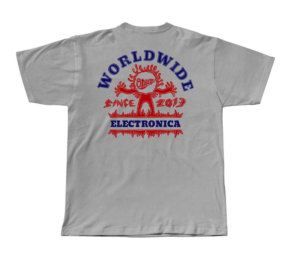 STRAP ELECTRONICA TEE GREY
