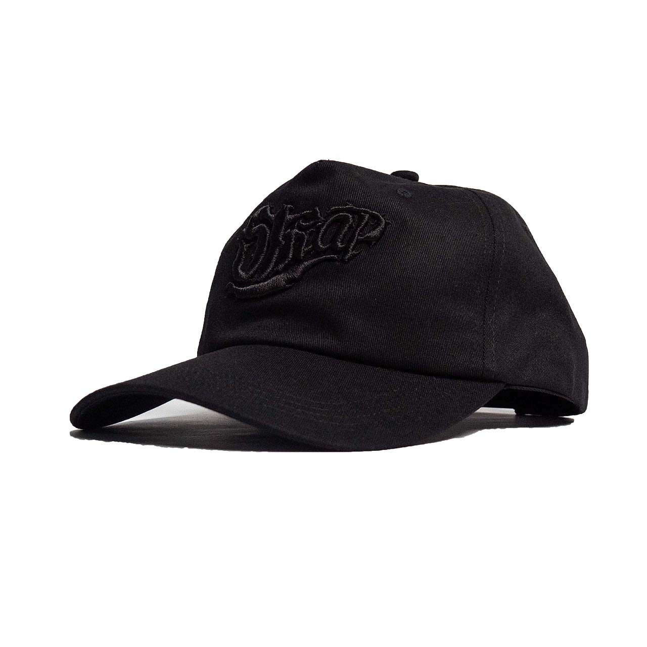 STRAP GOLFER HAT BLACK