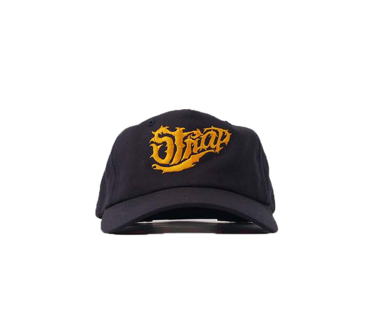 STRAP CLUTCH LOGO HAT NAVY/GOLD