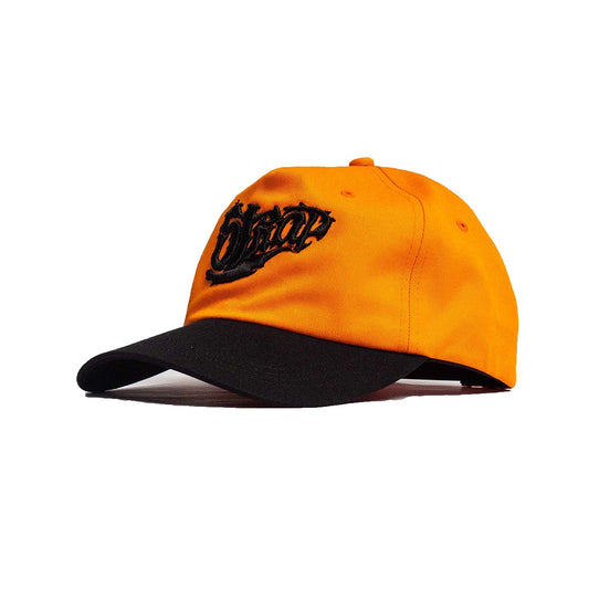 STRAP TWO TONE GOLFER HAT TANGERINE