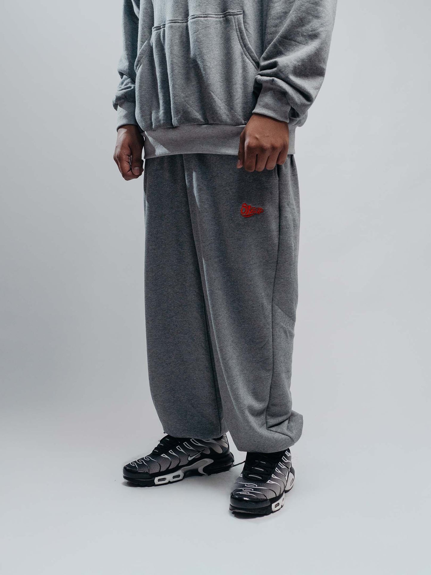 STRAP LOUNGE PANTS GREY