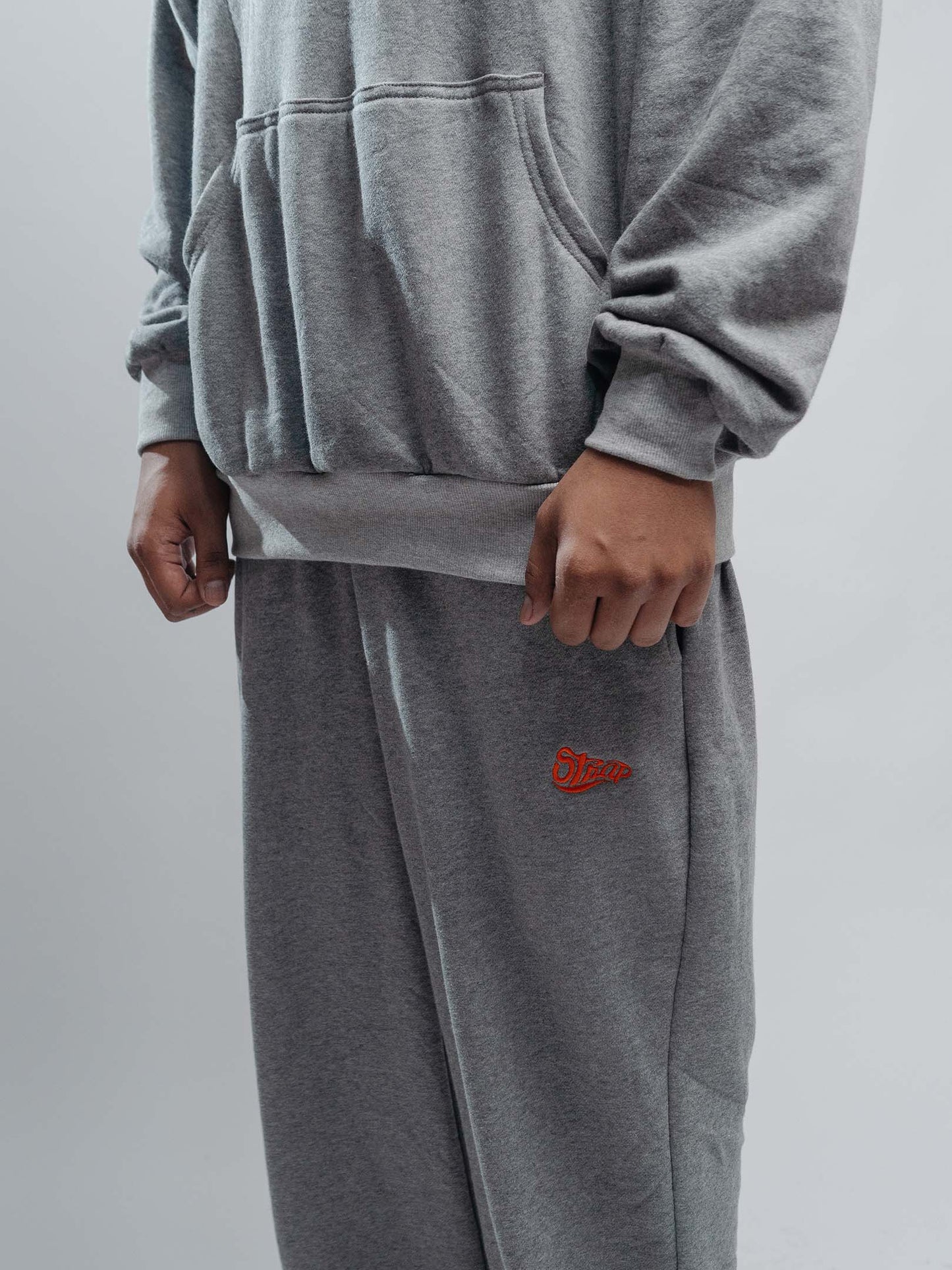 STRAP LOUNGE PANTS GREY