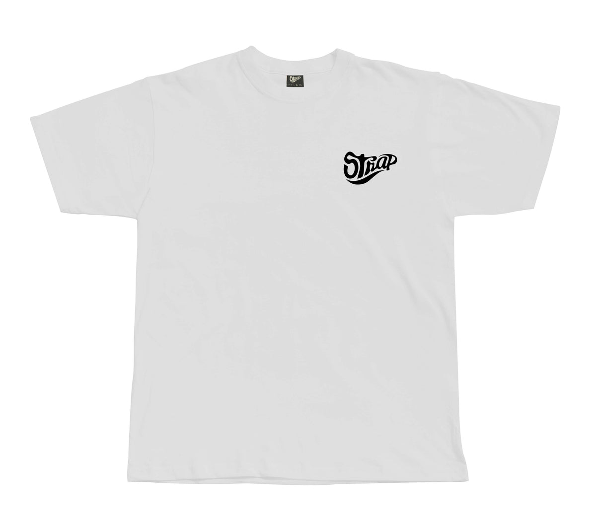 STRAP F AROUND TEE WHITE