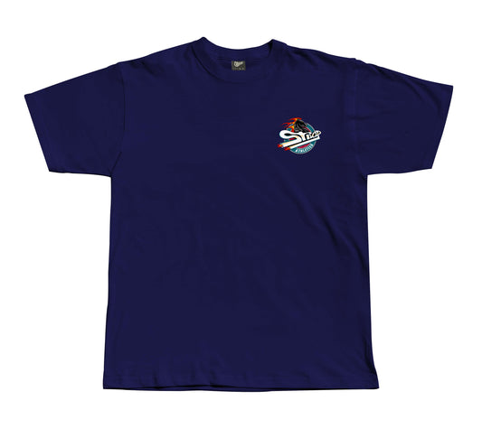 STRAP ZEKE TEE NAVY BLUE