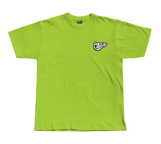STRAP CLASSIC LOGO TEE NEON