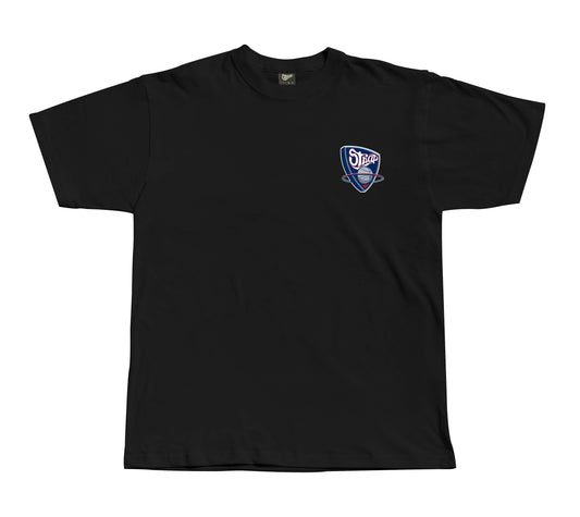 STRAP JERSEY TEE BLACK