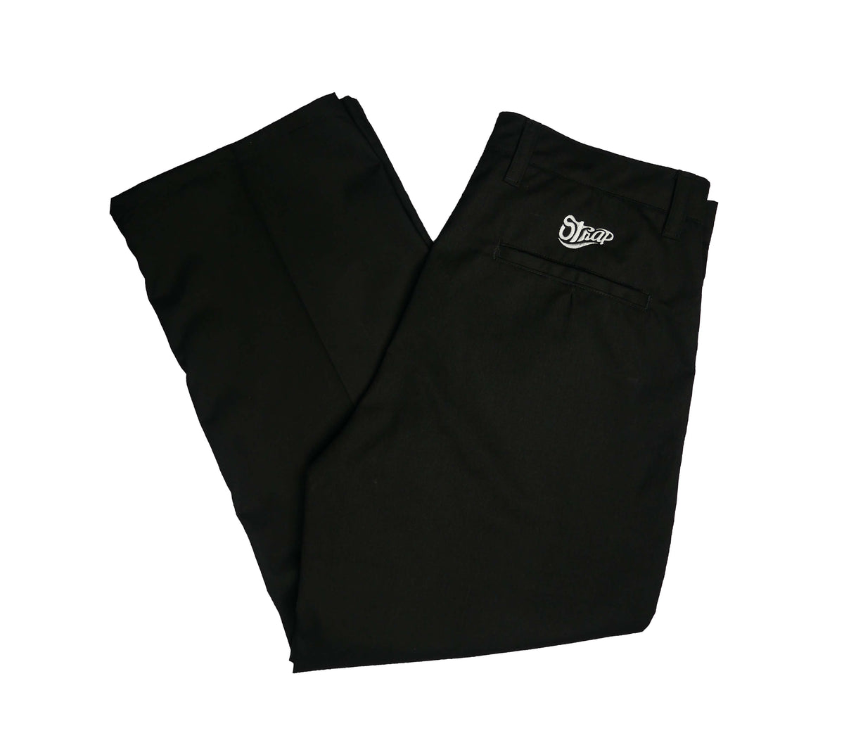 STRAP WORK PANT BLACK