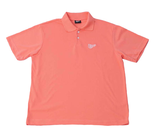 STRAP BASIC  POLO SHIRT PEACH