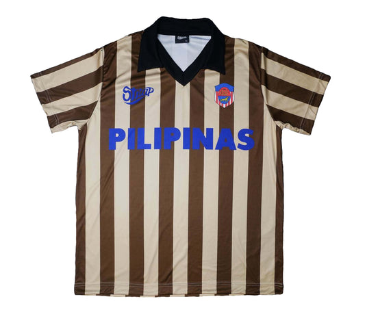 STRAP PINAS JERSEY BROWN STRIPED
