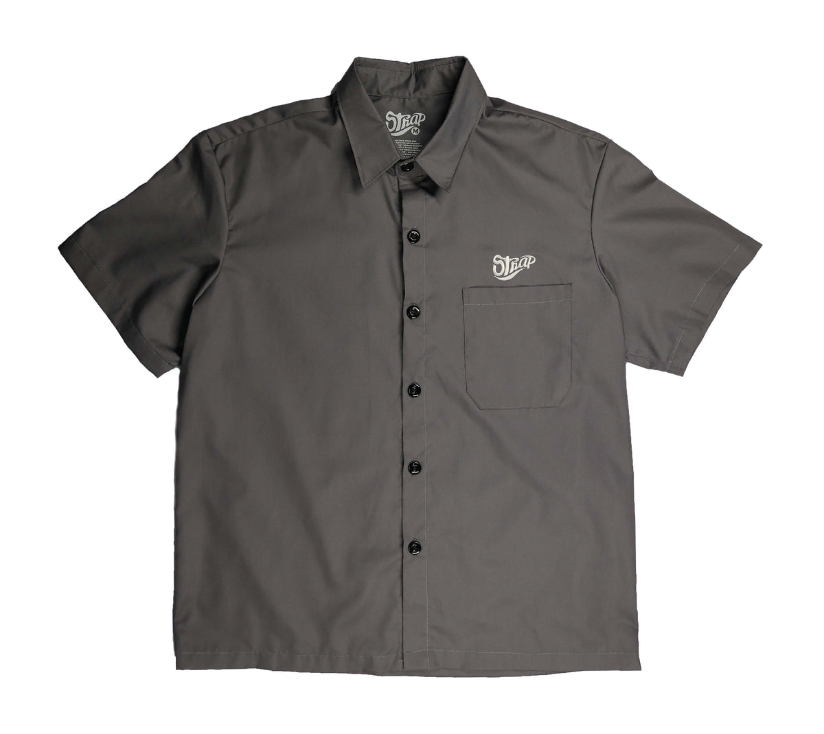 STRAP UNIFORM SHIRT GREY