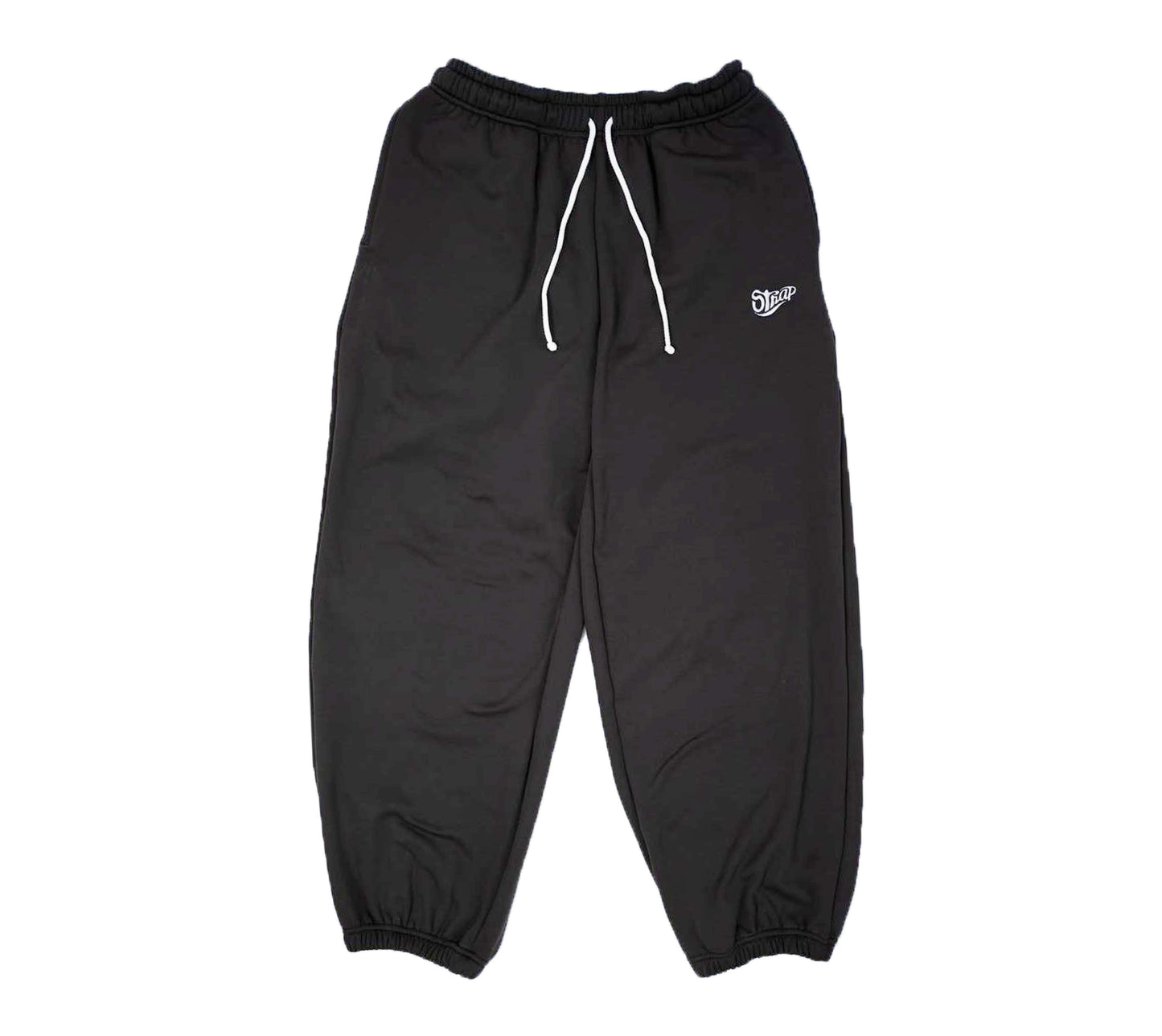 STRAP LOGO SWEAT PANT STONE GREY