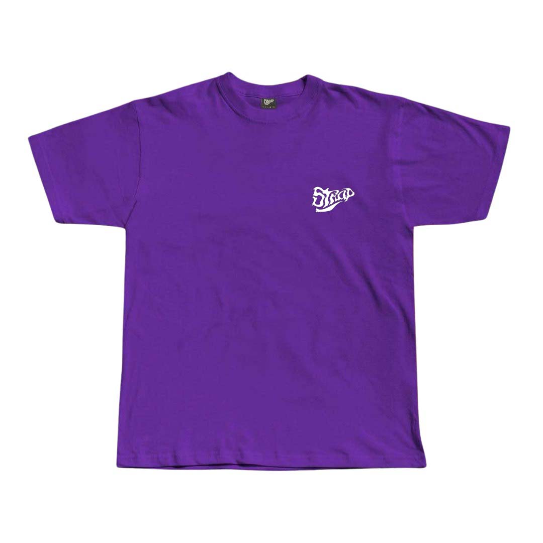 STRAP WAVE LOGO TEE PURPLE