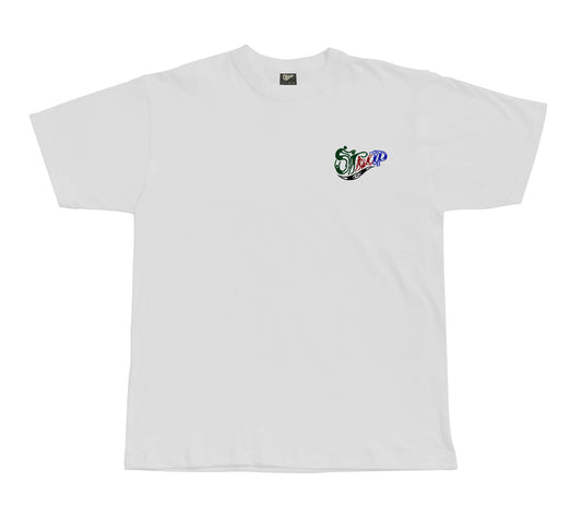 STRAP UNITED PEEPS LOGO WHITE