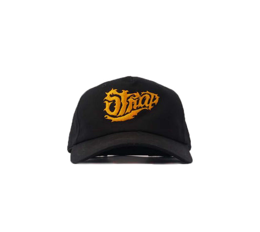 STRAP CLUTCH LOGO HAT BLACK/GOLD