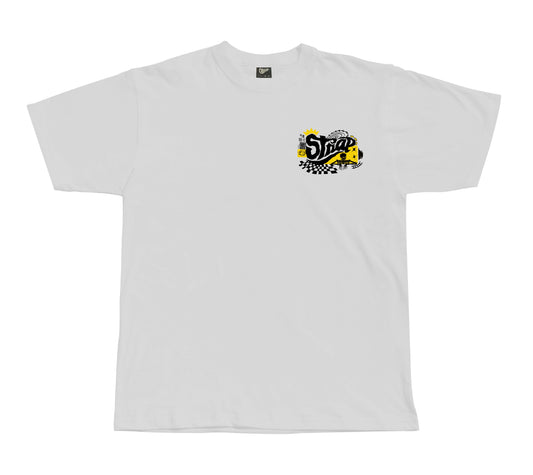 STRAP NECRO LOGO TEE WHITE