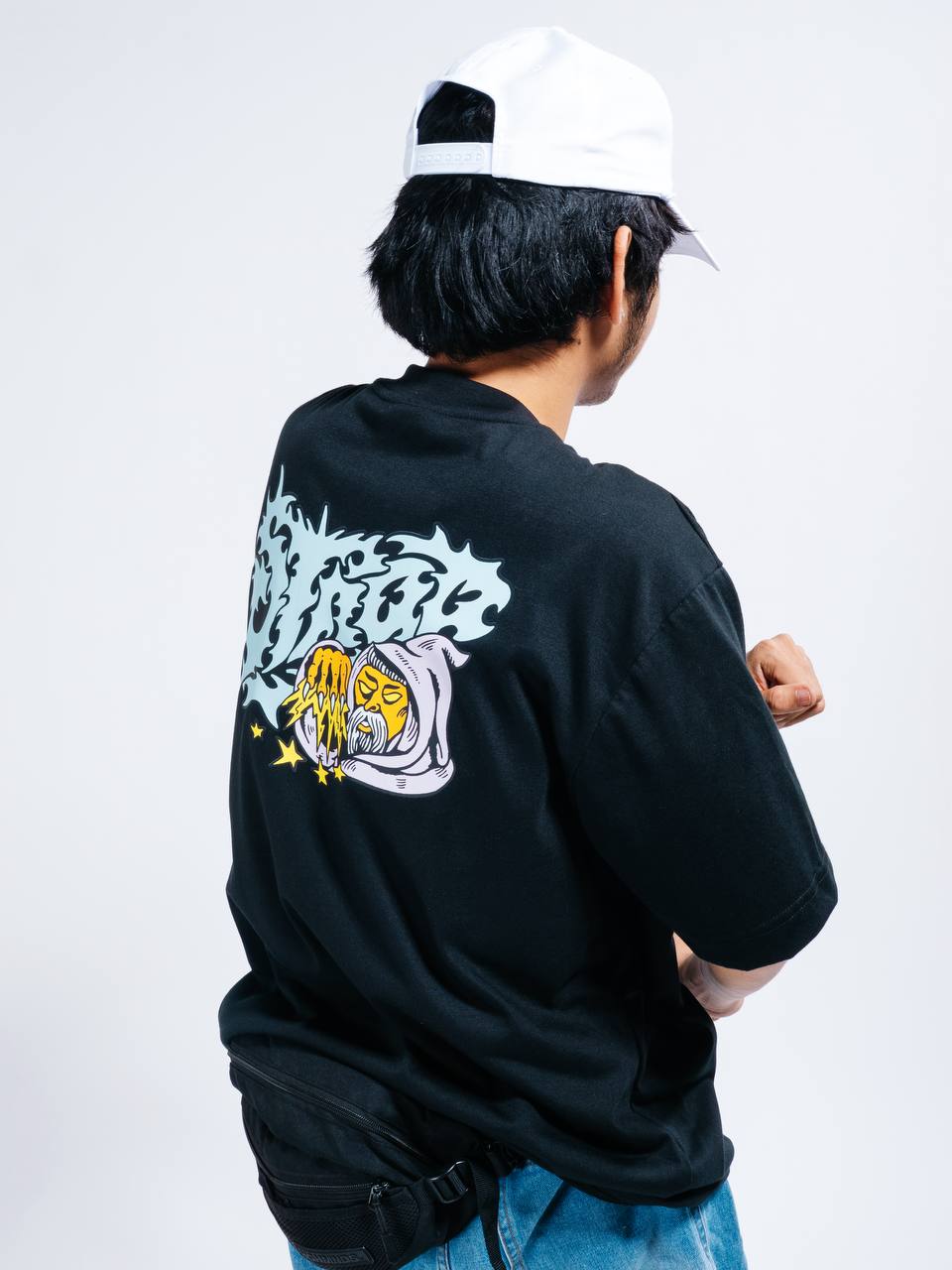 STRAP MERLIN TEE BLACK